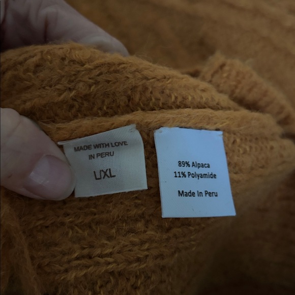 Matta Mustard Cable Knit Cardigan - Picture 4 of 6